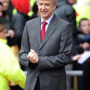 Arsene Wenger the Arsenal Manager. Sunderland 1: 2 Arsenal. Barclays Premier League Arsene Wenger the Arsenal Manager. Sunderland 1: 2 Arsenal. Barclays Premier League