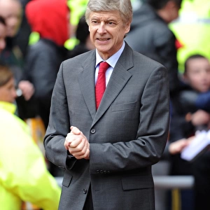 Arsene Wenger the Arsenal Manager. Sunderland 1: 2 Arsenal. Barclays Premier League