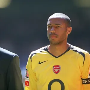 Arsene Wenger and Thierry Henry Print Arsene Wenger and Thierry Henry Print