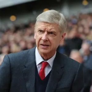 Arsene Wenger: Arsenal Manager at West Ham United vs Arsenal, Premier League 2015-16