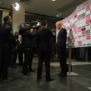 Arsene Wenger: Arsenal Manager's Pre-Match Interview vs Leicester City (2015)
