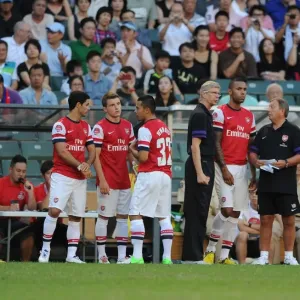Arsene Wenger and Arsenal Squad: Kitchee FC vs Arsenal FC (2012) Arsene Wenger and Arsenal Squad: Kitchee FC vs Arsenal FC (2012)