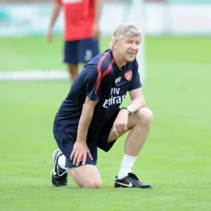 Arsene Wenger at Arsenal Training Camp, Austria, 2010