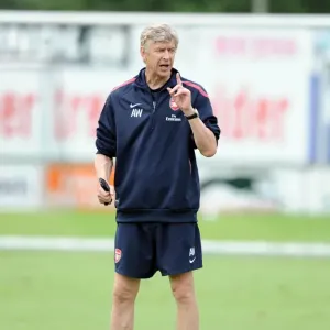 Arsene Wenger at Arsenal Training Camp, Austria, 2010