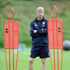 Arsene Wenger at Arsenal Training Camp, Austria, 2010