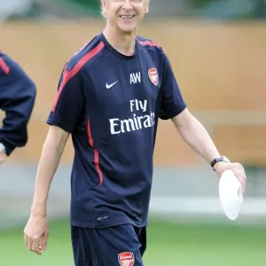 Arsene Wenger at Arsenal Training Camp, Austria, 2010
