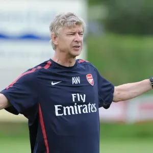 Arsene Wenger at Arsenal Training Camp, Austria, 2010