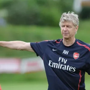 Arsene Wenger at Arsenal Training Camp, Austria, 2010