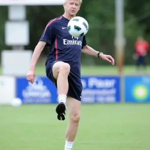 Arsene Wenger at Arsenal Training Camp, Austria, 2010