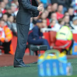 Arsene Wenger and Arsenal Triumph Over Stoke City 3-1 in the Premier League (2011-2012) at Emirates Stadium