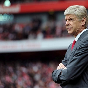 Arsene Wenger: Arsenal vs Manchester City, Premier League, 2012
