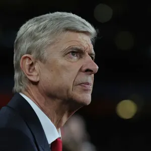 Arsene Wenger: Arsenal vs Paris Saint-Germain, UEFA Champions League, 2016 Arsene Wenger: Arsenal vs Paris Saint-Germain, UEFA Champions League, 2016