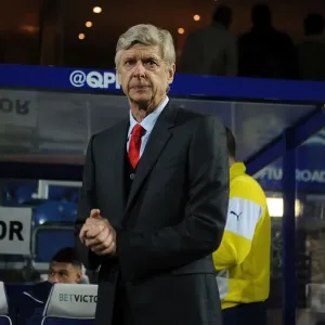 Arsene Wenger Before Arsenal vs. Queens Park Rangers, Premier League 2015