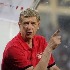 Arsene Wenger at Arsenal's 2013 Vietnam Friendly Match Arsene Wenger at Arsenal's 2013 Vietnam Friendly Match