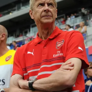 Arsene Wenger at Arsenal's Pre-Season Clash Against New York Red Bulls (2014)