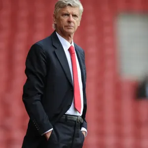 Arsene Wenger at Arsenal's Pre-Season Match Against Anderlecht (2012-13)