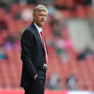 Arsene Wenger at Arsenal's Pre-Season Match against Anderlecht (2012-13)