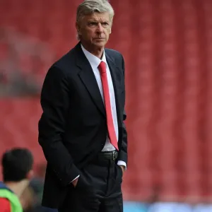 Arsene Wenger at Arsenal's Pre-Season Match Against Anderlecht (2012-13)