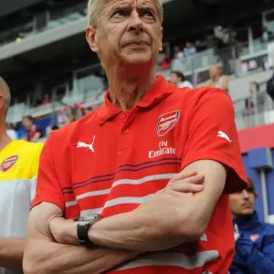 Arsene Wenger at Arsenal's Pre-Season Match Against New York Red Bulls (2014)