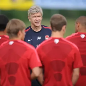 Arsene Wenger at Arsenal's Pre-Season Training, Austria 2010