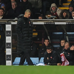 Arsene Wenger at Aston Villa: Premier League Clash 2012
