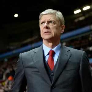 Arsene Wenger at Aston Villa vs Arsenal, Premier League 2013-14 Arsene Wenger at Aston Villa vs Arsenal, Premier League 2013-14
