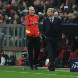 Arsene Wenger at Bayern Munich: A Tense Moment in the 2013-14 UEFA Champions League Arsene Wenger at Bayern Munich: A Tense Moment in the 2013-14 UEFA Champions League