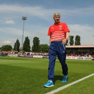 Arsene Wenger at Boreham Wood: Arsenal Manager's Pre-Season Training Arsene Wenger at Boreham Wood: Arsenal Manager's Pre-Season Training