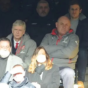 Arsene Wenger and Boro Primorac Watch Chelsea vs Arsenal, Premier League 2016-17