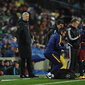 Arsene Wenger at Camp Nou: Arsenal FC vs. FC Barcelona, UEFA Champions League 2015-16 (Second Leg)