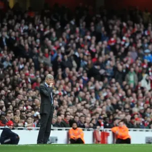 Arsene Wenger Celebrates Arsenal's 2-0 Victory Over West Ham United, Barclays Premier League (2010)
