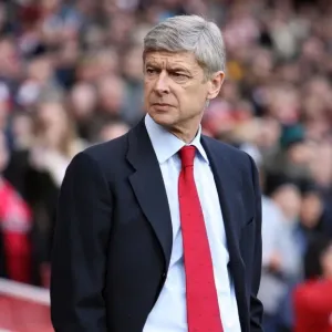 Arsene Wenger Celebrates Arsenal's 2:0 Victory Over Sunderland in the Barclays Premier League, Emirates Stadium (2010)