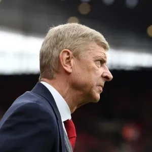 Arsene Wenger Celebrates Arsenal's 3:0 Victory Over Stoke City in the Premier League at Emirates Stadium (January 2018) Arsene Wenger Celebrates Arsenal's 3:0 Victory Over Stoke City in the Premier League at Emirates Stadium (January 2018)