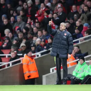 Arsene Wenger Celebrates Arsenal's FA Cup Victory over Plymouth Argyle (3:1), 2009