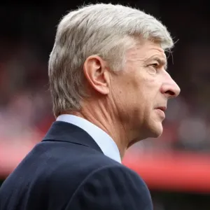 Arsene Wenger Celebrates Arsenal's Triumph over Birmingham City: 3-1 Victory in the Barclays Premier League at Emirades Stadium (17/10/09)