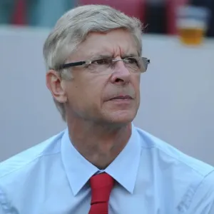 Arsene Wenger at Cologne: Arsenal Manager before 2012 Pre-Season Friendly