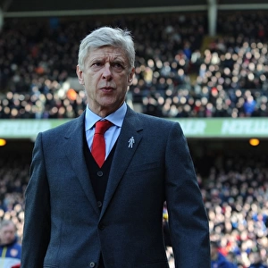 Arsene Wenger before Crystal Palace vs Arsenal, Premier League 2014-15