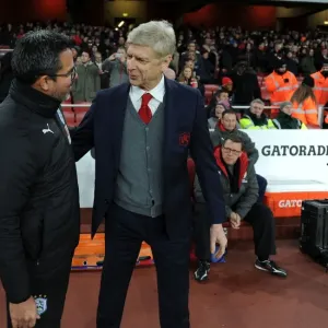 Arsene Wenger and David Wagner: A Pre-Match Encounter at the Emirates Stadium (Arsenal v Huddersfield Town, 2017-18)