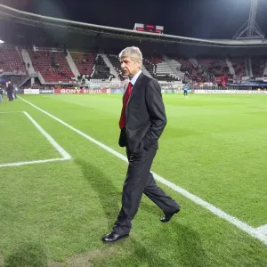 Arsene Wenger at DSB Stadium: A 1-1 Battle with AZ Alkmaar in the UEFA Champions League, October 2009 Arsene Wenger at DSB Stadium: A 1-1 Battle with AZ Alkmaar in the UEFA Champions League, October 2009