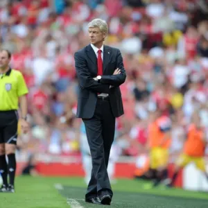 Arsene Wenger at Emirates Cup: Arsenal vs. New York Red Bulls, 1:1 Draw (July 31, 2011)