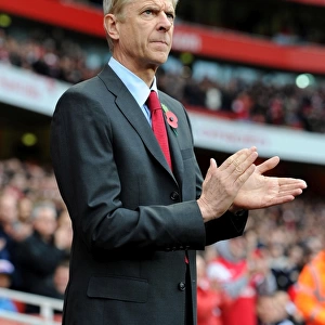 Arsene Wenger at Emirates Stadium: Arsenal Manager vs Fulham (2012-13)