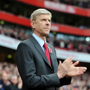 Arsene Wenger at Emirates Stadium: Arsenal Manager vs Fulham, Premier League (2012-13)