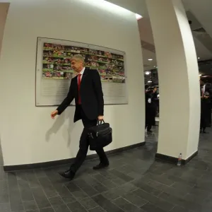 Arsene Wenger at Emirates Stadium: Arsenal vs. Hull City - FA Cup Third Round, 2015