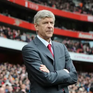Arsene Wenger at Emirates Stadium: Arsenal vs Norwich City, 2012