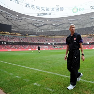 Arsene Wenger Faces Manchester City in Beijing: Arsenal FC vs. Manchester City, 2012