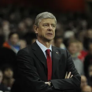 Arsene Wenger: Focused Before Arsenal vs. Fulham (2011-12) Arsene Wenger: Focused Before Arsenal vs. Fulham (2011-12)