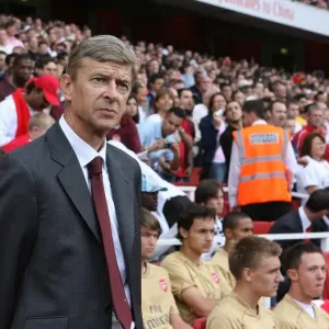 Arsene Wenger Guides Arsenal to 2-1 Victory over Inter Milan at Emirates Cup, 2007 Arsene Wenger Guides Arsenal to 2-1 Victory over Inter Milan at Emirates Cup, 2007