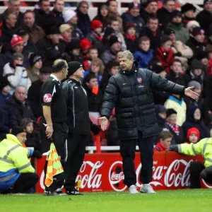 Arsene Wenger at the Helm: 1-1 Stalemate Against Middlesbrough, Barclays Premier League, December 2008 Arsene Wenger at the Helm: 1-1 Stalemate Against Middlesbrough, Barclays Premier League, December 2008