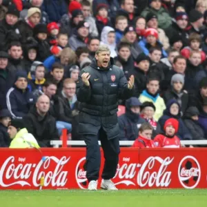 Arsene Wenger at the Helm: 1:1 Stalemate against Middlesbrough, Barclays Premier League, December 2008 Arsene Wenger at the Helm: 1:1 Stalemate against Middlesbrough, Barclays Premier League, December 2008