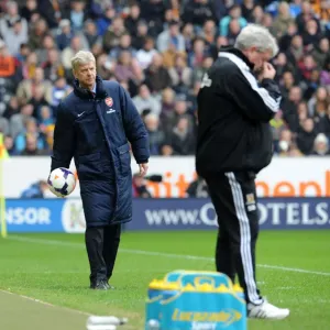 Arsene Wenger at Hull City: A Premier League Showdown, April 2014